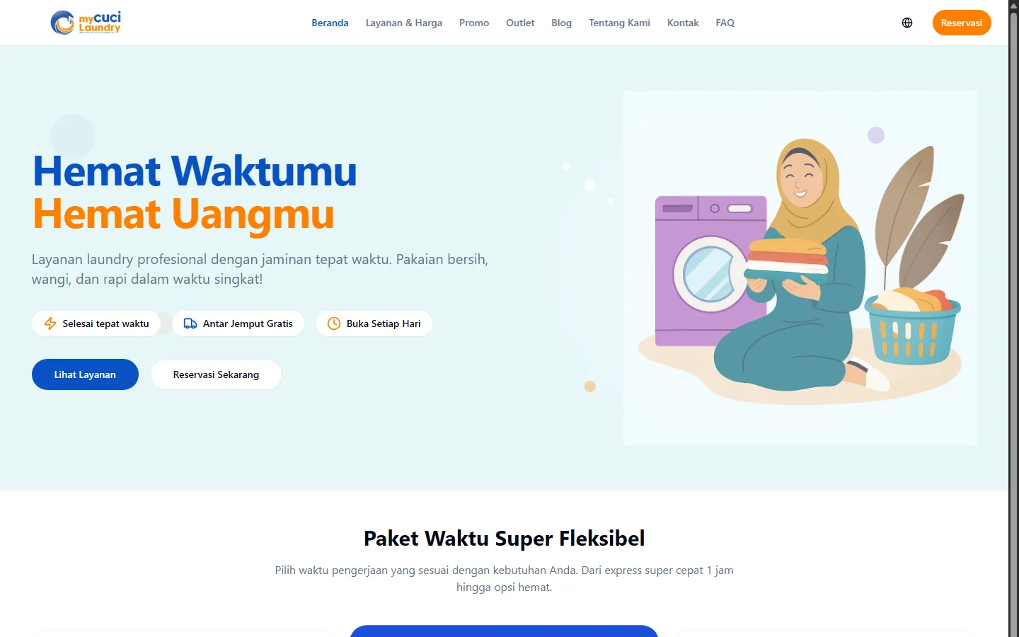 MyCuci Laundry screenshot