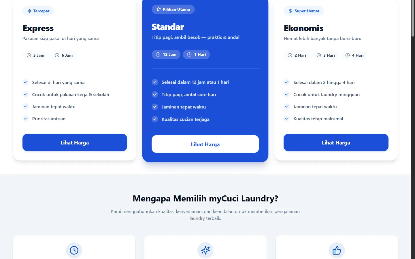 MyCuci Laundry screenshot 2